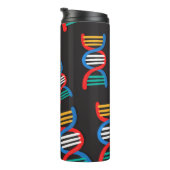 dna - strandpatroon thermosbeker (Geroteerd rechts)