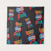 dna - strandpatroon wandkleed (Voorkant)