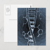 DNA-streng Briefkaart (Voorkant / Achterkant)