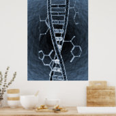 DNA-streng Poster (Keuken)