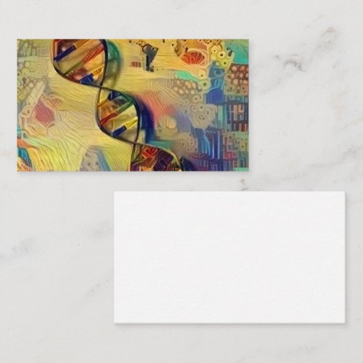 DNA-streng Visitekaartje (Voorkant / Achterkant)