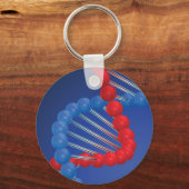 DNA-strengen Sleutelhanger (Voorkant)