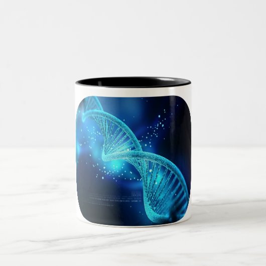 DNA-strengen Tweekleurige Koffiemok (Center)