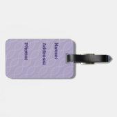 DNA Strepen Bagage Label (Achterkant horizontaal)