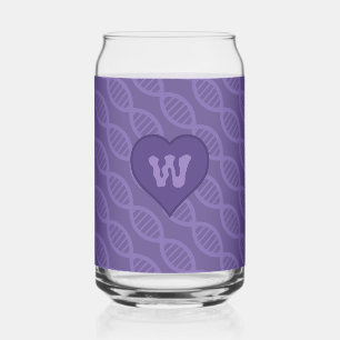 DNA-strepen Blikvorm Glas