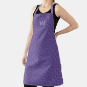 DNA Stripes All-Over Print Apron Schort (Insitu)