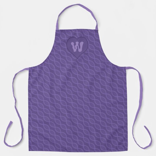 DNA Stripes All-Over Print Apron Schort (Voorkant)