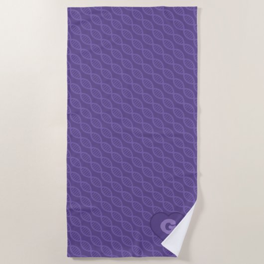 DNA Stripes Beach Towel Strandlaken (Voorkant)