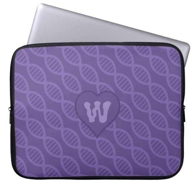 DNA Stripes Laptophoes Laptop Sleeve (Voorkant)