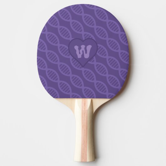 DNA Stripes Ping Pong Paddle Tafeltennisbatje (Voorkant)