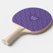 DNA Stripes Ping Pong Paddle Tafeltennisbatje (Voorkant Gekanteld)