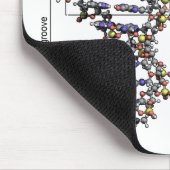 DNA-structuur Deoxyribonucleïnezuur basendiagram Muismat (Hoek)
