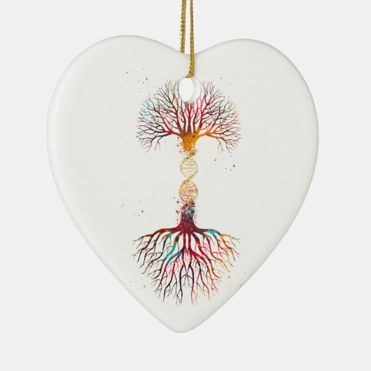 DNA-structuur Keramisch Ornament (Rechts)