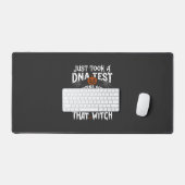 DNA-test heks Halloween pompoen spinnenweb Bureaumat (Keyboard & Muis)