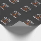 DNA-test heks Halloween pompoen spinnenweb Cadeaupapier (Hoek)