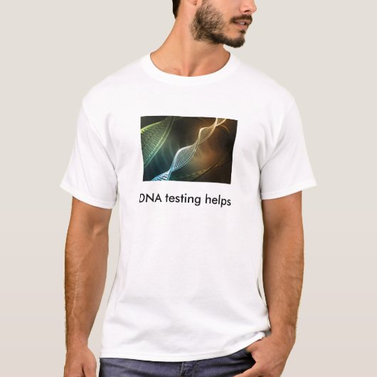 DNA-testhulp T-shirt (Voorkant)
