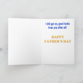 DNA-tests liegen niet! Voor Vaderdag Kaart (Binnen)