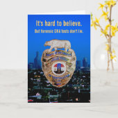 DNA-tests liegen niet! Voor Vaderdag Kaart (Gele Bloem)