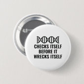 DNA-tests zelf Ronde Button 5,7 Cm (Voorkant /achterkant)