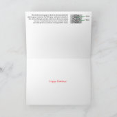 DNA-transcriptieboom vakantie kattenkaart Feestdagen Kaart (Binnen)