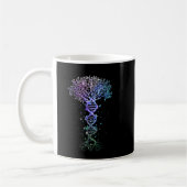 DNA Tree Life Earth Genests Bioloog Science Gif Koffiemok (Links)