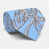 DNA TREE of Boom van het Blauwe Stropdas in uitgeb (Opgerold)