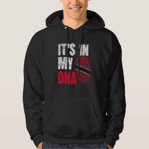 DNA Trini Tobago Trinidad Flag Trinidadiaans land Hoodie