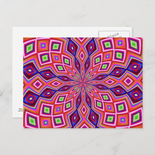 DNA Twist Briefkaart (Voorkant / Achterkant)