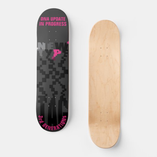 DNA-update Persoonlijk Skateboard (Voorkant)
