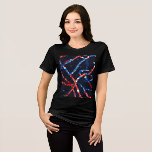 "DNA van de VS"Bella canvas Tri-Blend Shirt