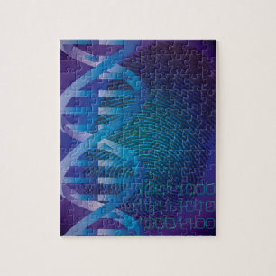 DNA-vingerafdruk Medische Wetenschap Legpuzzel