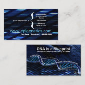 DNA-Visitekaartjes Visitekaartje (Voorkant / Achterkant)