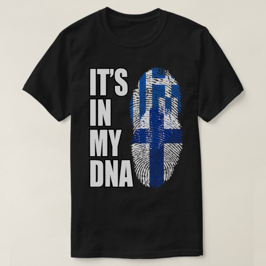 DNA-vlaggenerfgoed mengen T-shirt (Design voorkant)