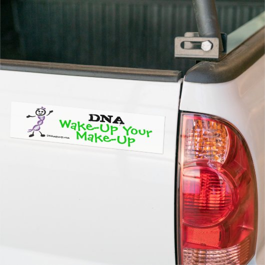 DNA Wake-up Daphne-Bumpersticker Bumpersticker (Op Truck)