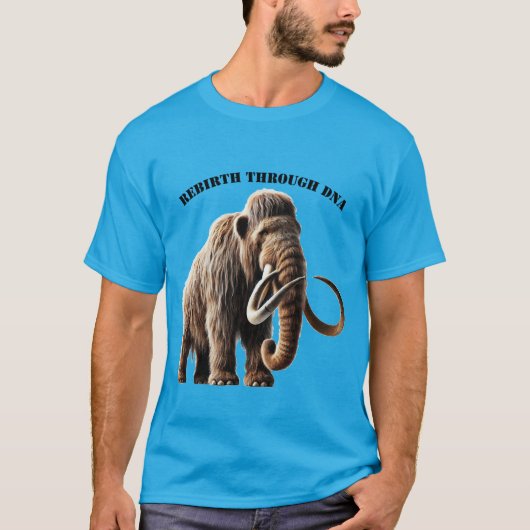 DNA-wedergeboorte van de Siberische wolharige mamm T-shirt (Voorkant)