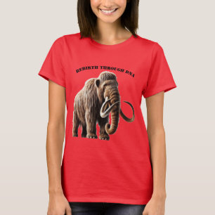 DNA-wedergeboorte van de Siberische wolharige mamm T-shirt