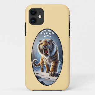 DNA-wedergeboorte van een California Sabre Tooth T Case-Mate iPhone Case