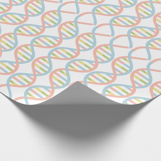 DNA-wetenschap Cadeaupapier (Hoek)