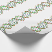 DNA - wetenschap/wetenschapper/biologie Cadeaupapier (Hoek)
