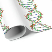 DNA - wetenschap/wetenschapper/biologie Cadeaupapier (Rol Hoek)