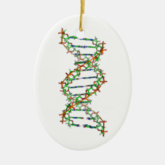 DNA - wetenschap/wetenschapper/biologie Keramisch Ornament