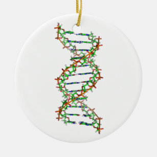 DNA - wetenschap/wetenschapper/biologie Keramisch Ornament