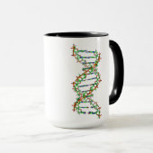DNA - wetenschap/wetenschapper/biologie Mok (Voorkant rechts)