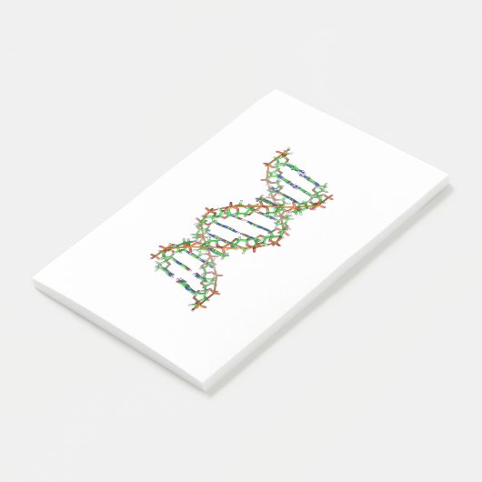 DNA - wetenschap/wetenschapper/biologie Post-it® Notes (Schuin)