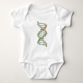 DNA - wetenschap/wetenschapper/biologie Romper (Voorkant)