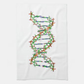 DNA - wetenschap/wetenschapper/biologie Theedoek (Verticaal)