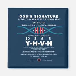 DNA-YHVH-code Magneet