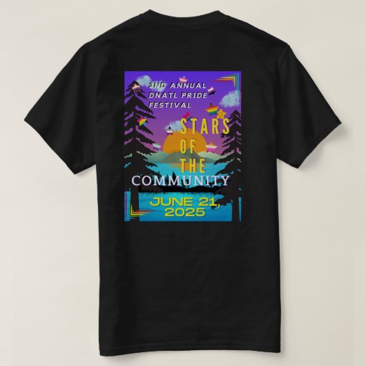DNATL Pride 2025 T-shirt (Design achterkant)
