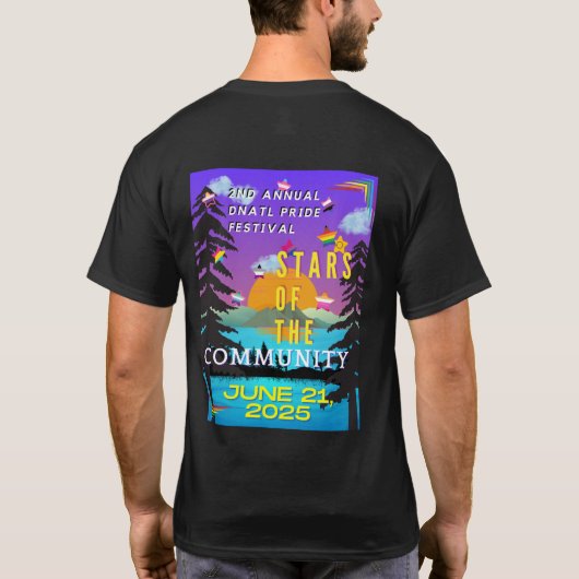 DNATL Pride 2025 T-shirt (Achterkant)