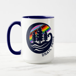 DNATL Pride Regenboog Redwood Koffiemok Mok
